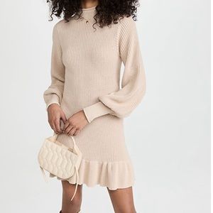 Lost+Wander cream dress